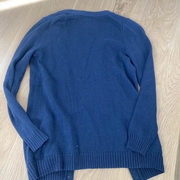 Gap Navy Button Up Cardigan - Women’s Size M - Picture 3 of 3
